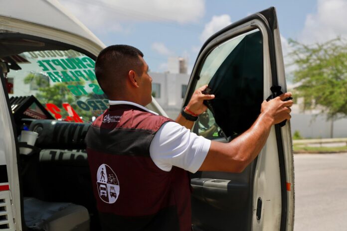 Mantiene “tolerancia cero” al polarizado en el transporte público de Quintana Roo