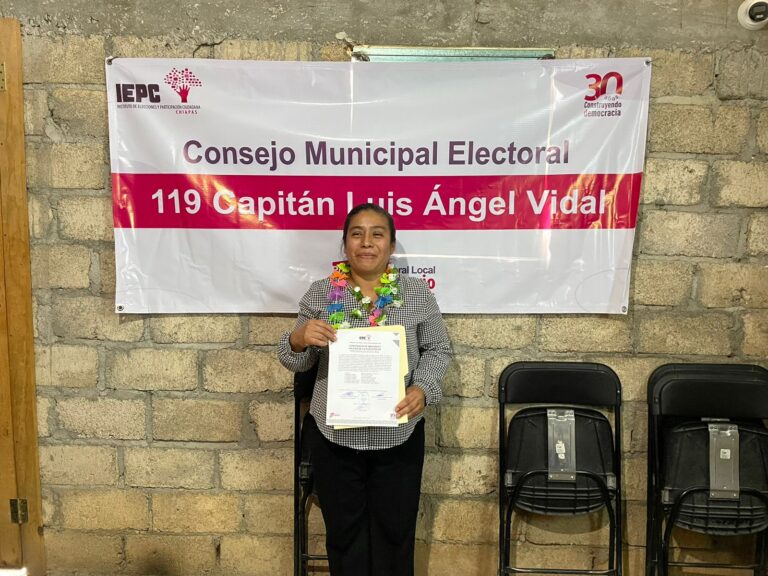 PT y PVEM ganan las elecciones extraordinarias en Chiapas; entregan constancias de mayoría a ganadores