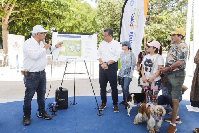 Ruz Castro entrega el Parque Villas Zona Dorada