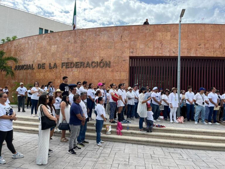 Trabajadores del Poder Judicial en Cancún se une al paro nacional