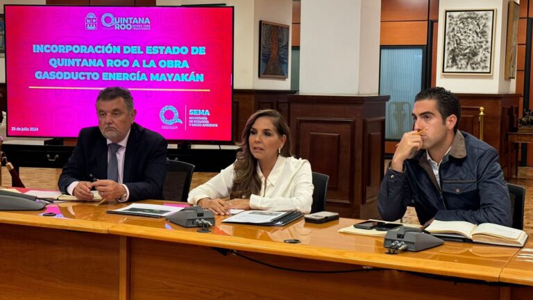 Quintana Roo busca proyecto de Gasoducto Energía Mayakán