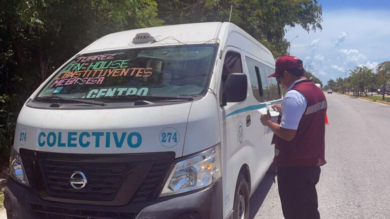IMOVEQROO realiza operativos contra aumento de tarifas