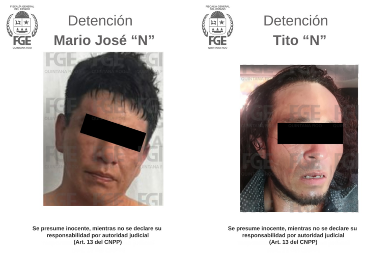 Detienen a sicario y cómplice del homicidio de profesionista en Benito Juárez