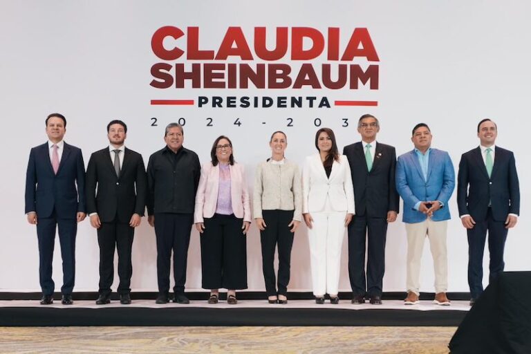 Claudia Sheinbaum define como prioridad obras de infraestructura en agua potable y carreteras junto a las y los gobernadores del noreste del país