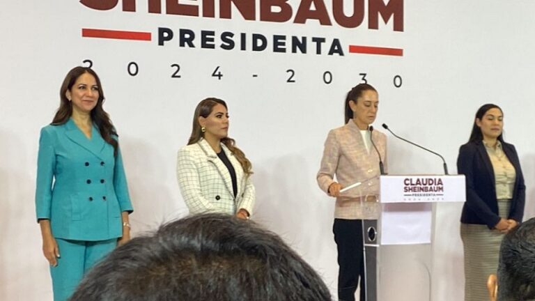 Claudia Sheinbaum plantea con las y los gobernadores del occidente del país temas de agua, carreteras, ferrocarriles y transporte público como proyectos estratégicos