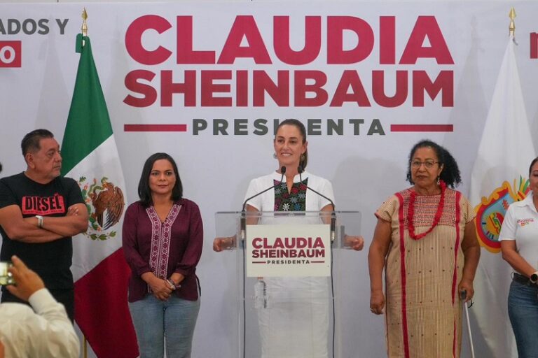 Vamos a seguir con obras que representen la justicia social: Claudia Sheinbaum