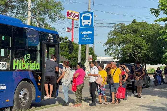 Arrancan operaciones 3 nuevas rutas del ‘Va y Ven’ en Mérida