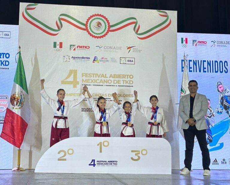 Campechanos brillan en Festival Mexicano de Taekwondo
