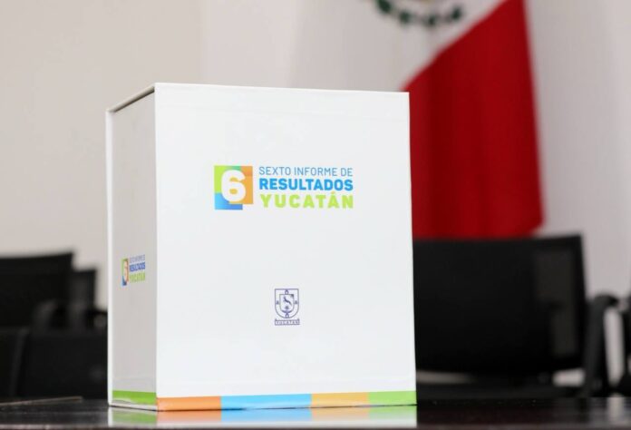 Gobierno de Yucatán entrega sexto informe de resultados al Congreso estatal