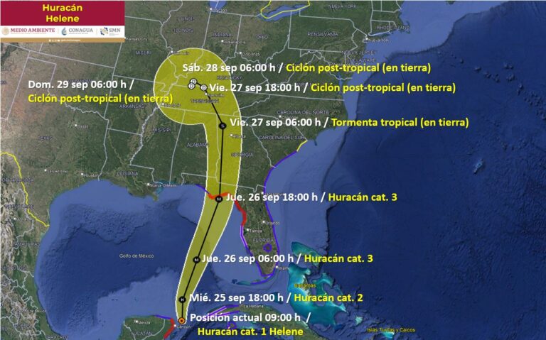 ‘Helene’ se convierte en huracán