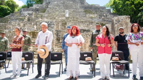 Layda Sansores recuerda última visita de AMLO a Campeche