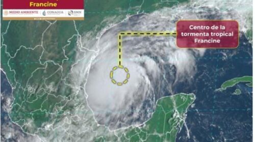 Se forma la tormenta tropical ‘Francine‘ en el Golfo de México