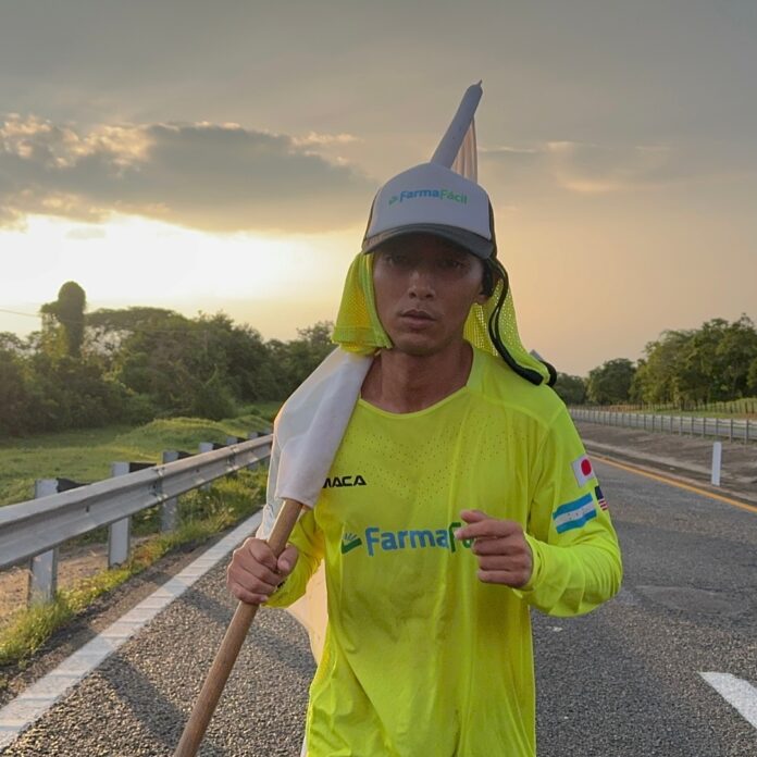 Shin Fujiyama tras ser interceptado en Chiapas