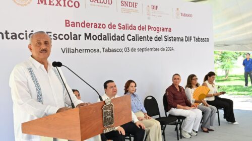 Tabasco, pionero en desayunos escolares calientes