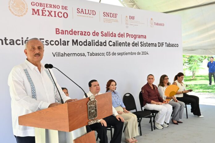 Tabasco, pionero en desayunos escolares calientes