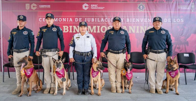 Realizan Ceremonia de Jubilación de Linda, Ivar y Diablo