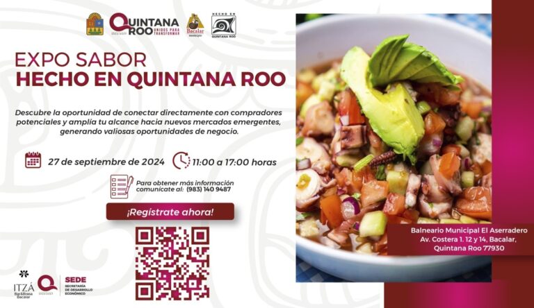 Realizarán la Expo Sabor Hecho en Quintana Roo