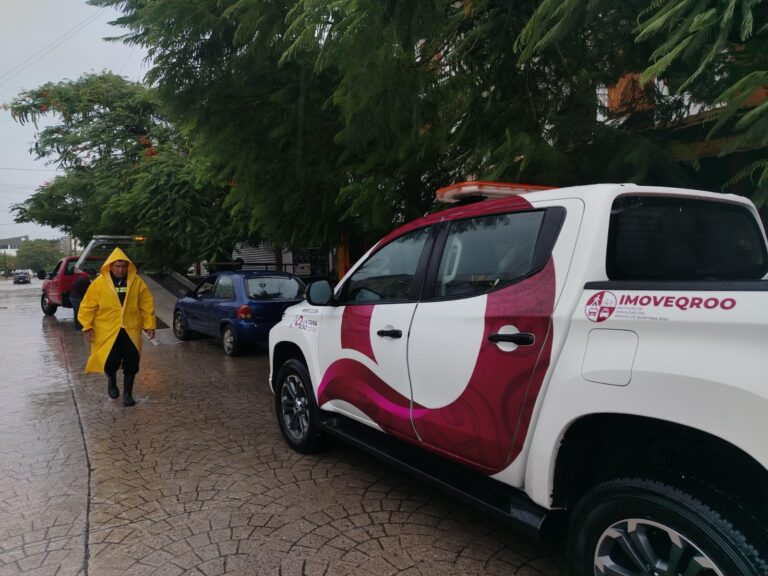IMOVEQROO activa Operativo Tormenta ante paso de “Helene”