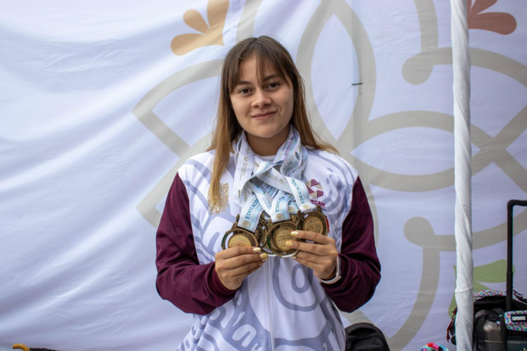 Campechanos conquistan 14 medallas en paranatación de los Paranacionales CONADE