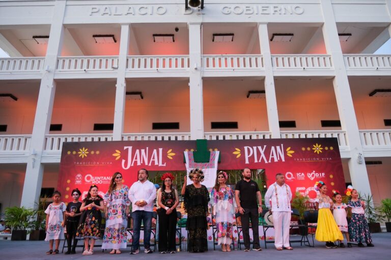 Mara Lezama da inicio a Janal Pixan 2024 en Chetumal