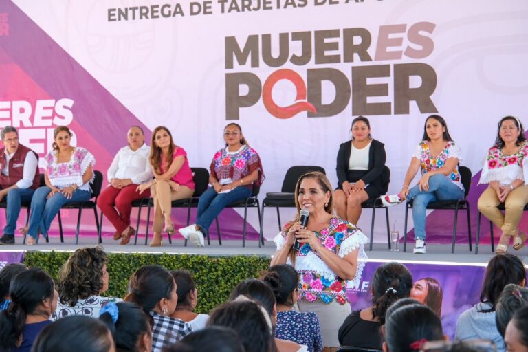 Anuncian reemplazo de tarjetas Mujer es Poder del 21 al 31 de octubre