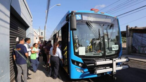 Alertan por reubicación temporal de paraderos en el centro de Mérida