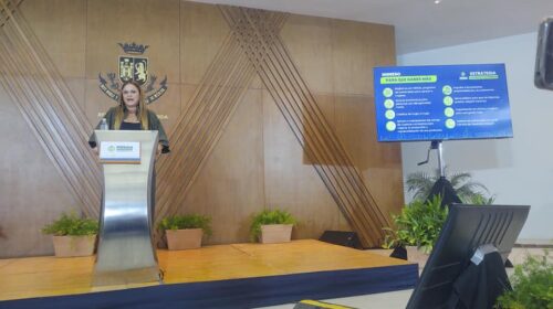 Cecilia Patrón presenta su estrategia para el combate a la pobreza en Mérida