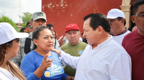 Comienza entrega de despensas a damnificados en Yucatán tras ‘Milton’