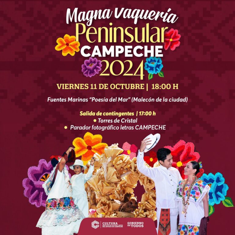 Invitan a la Magna Vaquería Peninsular Campeche 2024