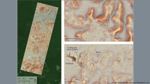 Hallan ciudad maya oculta por la selva en Campeche