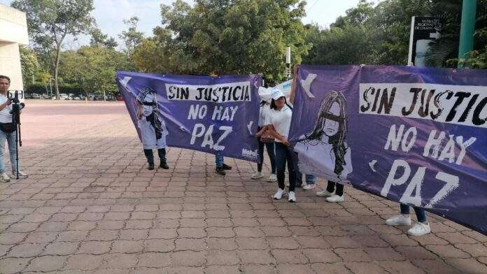 Marchan para exigir justicia tras el feminicidio de Liliana Guadalupe en Chiapas