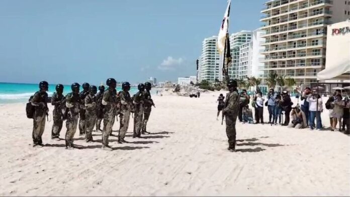 Marina refuerza la seguridad en Cancún; envía 600 elementos y 4 embarcaciones