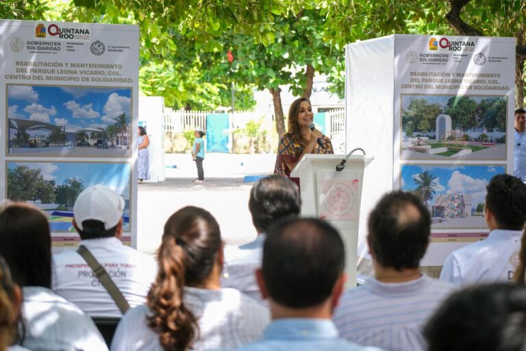 Invertirán más 6.5 mdp en rehabilitación del Parque Leona Vicario