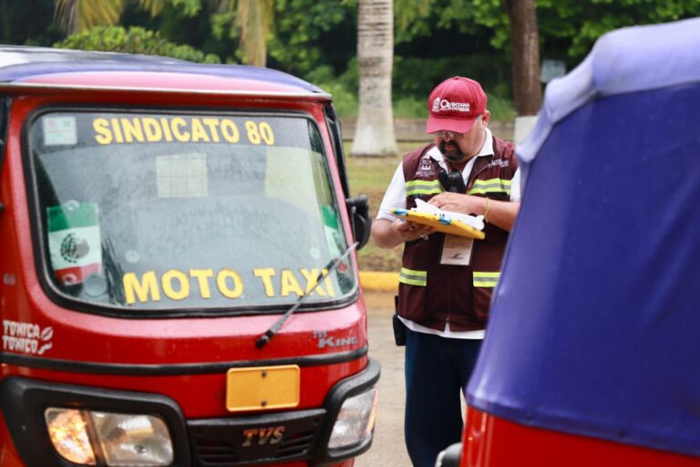 IMOVEQROO realiza inspecciones aleatorias a transporte