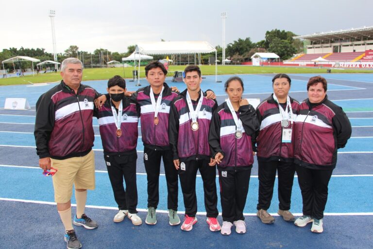 Paratletismo quintanarroense logra 32 medallas en Paranacionales CONADE