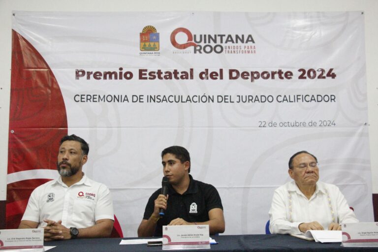 Anuncian ganadores del Premio Estatal del Deporte 2024