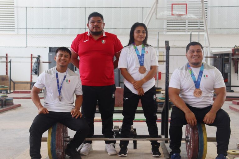 Pesistas campechanos se alistan para Mundial de Halterofilia 2024