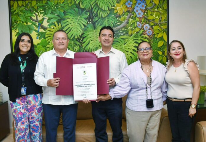 Aeropuerto de Mérida renueva el Distintivo ‘S’