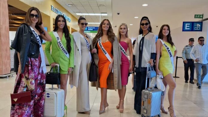 Aspirantes a Miss Universo visitan Mérida