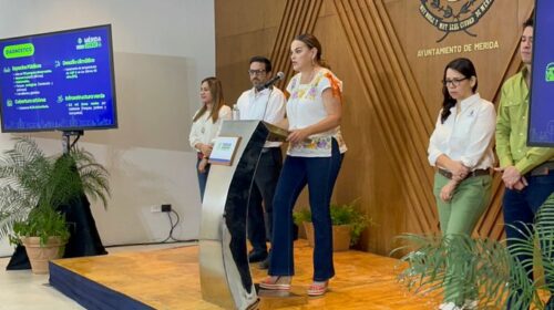 Cecilia Patrón presenta estrategia para Mérida más verde