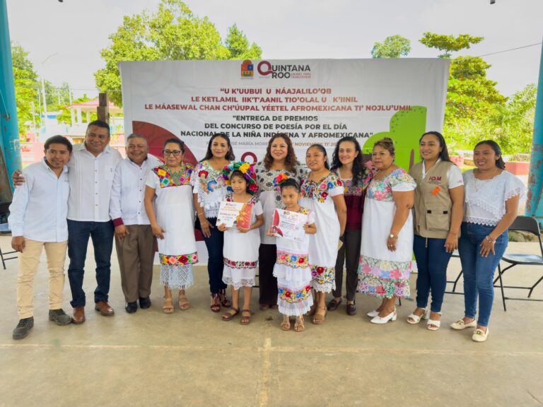Premian talento de niñas indígenas y afromexicanas en Concurso de Poesía Infantil 2024