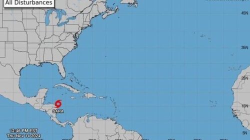 Se forma la tormenta tropical ‘Sara’ cerca del sureste mexicano