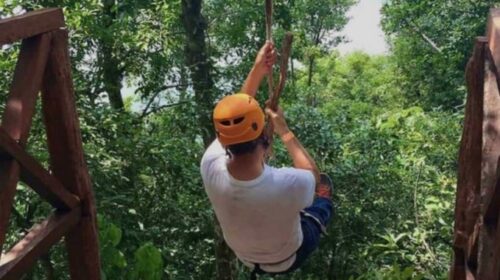 Turista alemán muere tras caer de una tirolesa en Yucatán