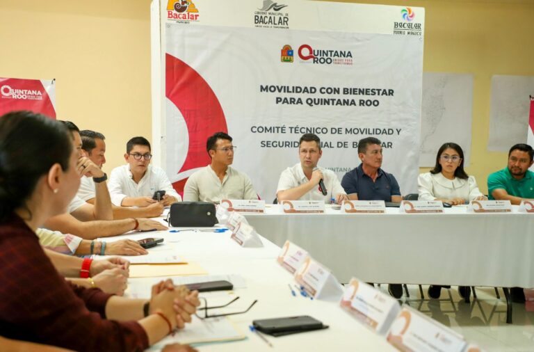 Instalan Comité Técnico de Movilidad y Seguridad Vial en Bacalar