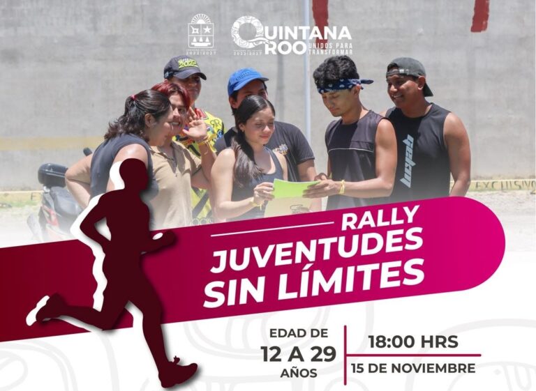 IQJ invita al rally “Juventudes sin Límites” en Chetumal