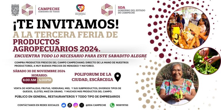 Asiste a la tercera edición de la Feria Agropecuaria 2024