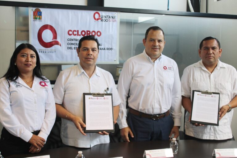 CCLQROO y SEECAT colaboran para mayores oportunidades de empleo y paz laboral