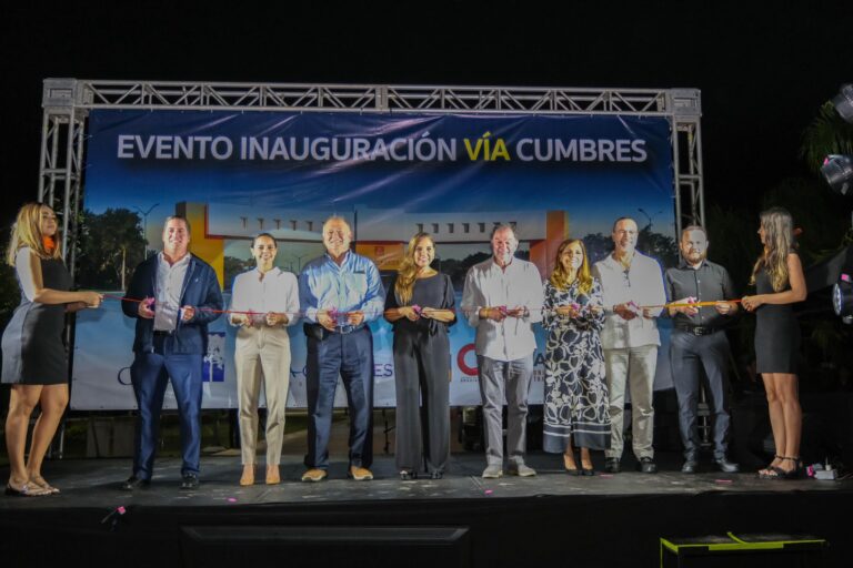 Inauguran desarrollo Vía Cumbres con inversión de mil mdp