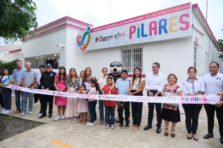 Inauguran primer CDC DIF-PILARES  del país en Cancún