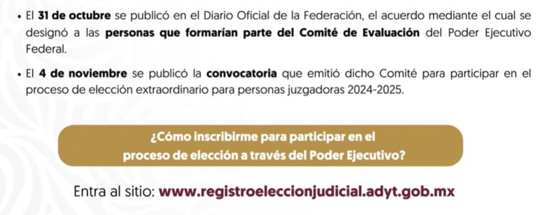 Arturo Zaldívar detalla registro de aspirantes a elección del Poder Judicial